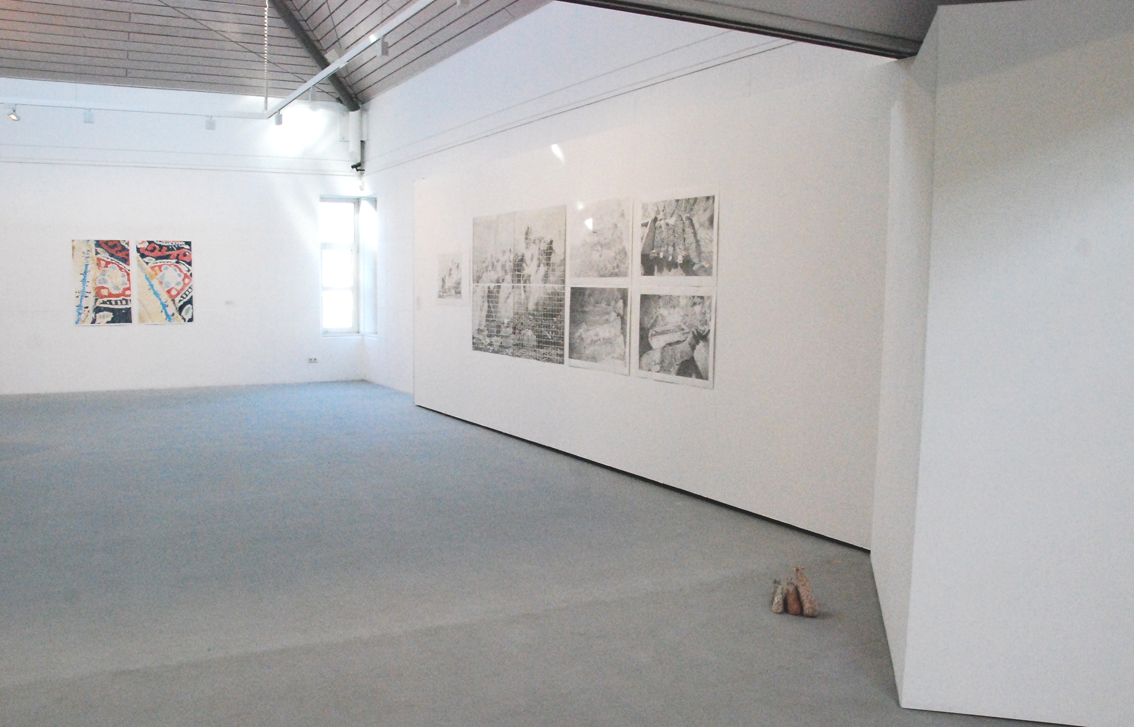 Gertrud Riethmüller, Visual Artist installation, video, sound, performances. 2023, Geflechte und Gefüge, St.Wendel