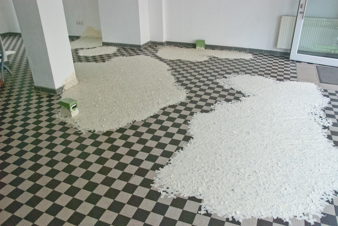 Gertrud Riethmüller, Visual Artist installation, video, sound, performances. Landnahme 2017