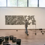 Gertrud Riethmüller, Visual Artist installation, video, sound, performances. Geflechte und Gefüge, 2023, SaarArt23