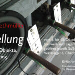 Gertrud Riethmüller, Visual Artist installation, video, sound, performances. 2023, Stellwerk Hugelfing