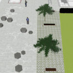 Gertrud Riethmüller, Visual Artist installation, video, sound, performances. 2025, Entwurf für Kunst am Bau, Forschungsgebäude Zentrum für Biophysik /ZBP, Universität des Saarlandes