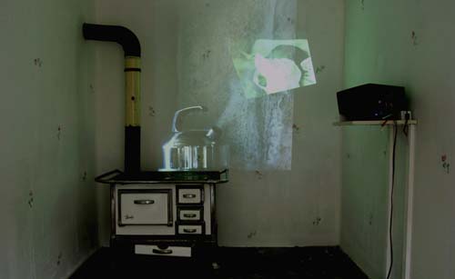 Gertrud Riethmüller, Visual Artist installation, video, sound, performances, the-virtual-mine-2001