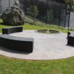 Gertrud Riethmüller, Visual Artist installation, video, sound, performances. Im Kreis der Steine, 2018, Saarlouis