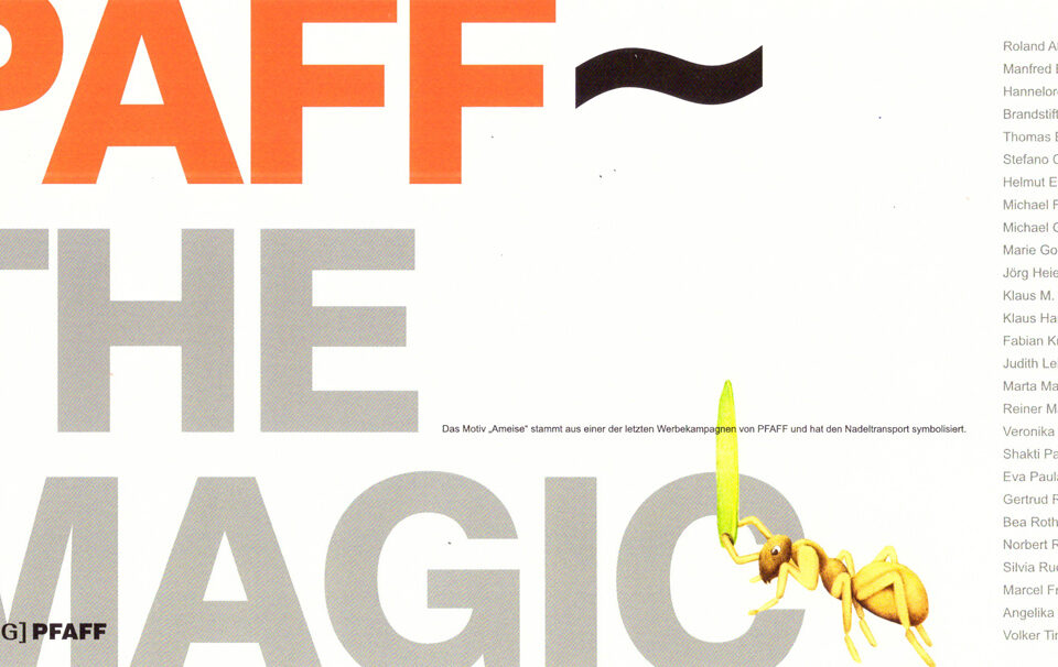 Gertrud Riethmüller, Visual Artist installation, video, sound, performances, pfaff-the magic, 2018