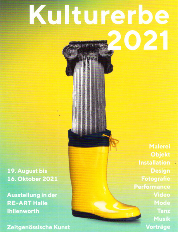 Gertrud Riethmüller, Visual Artist installation, video, sound, performances, Re-Art-meets-kulturerbe, 2021
