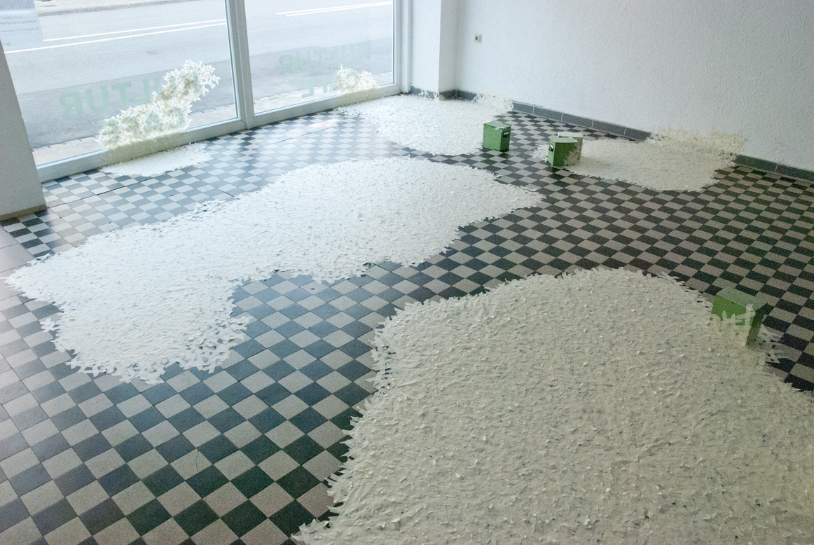 Gertrud Riethmüller, Visual Artist installation, video, sound, performances. Landnahme 2017