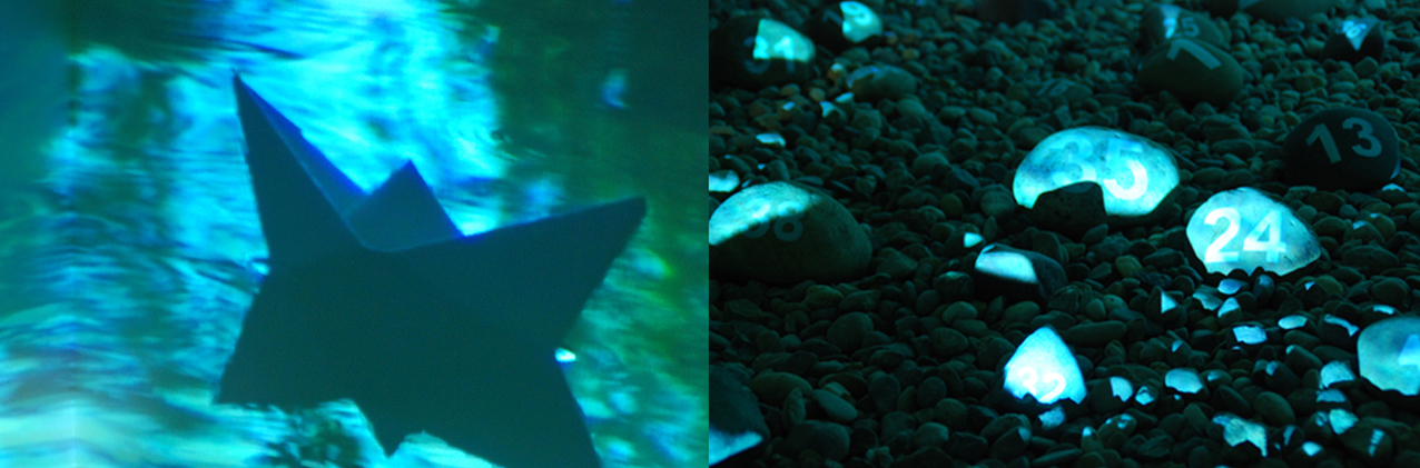 Gertrud Riethmüller, Visual Artist installation, video, sound, performances, 40 Jahre Lebenshilfe, Dudweiler, 2007