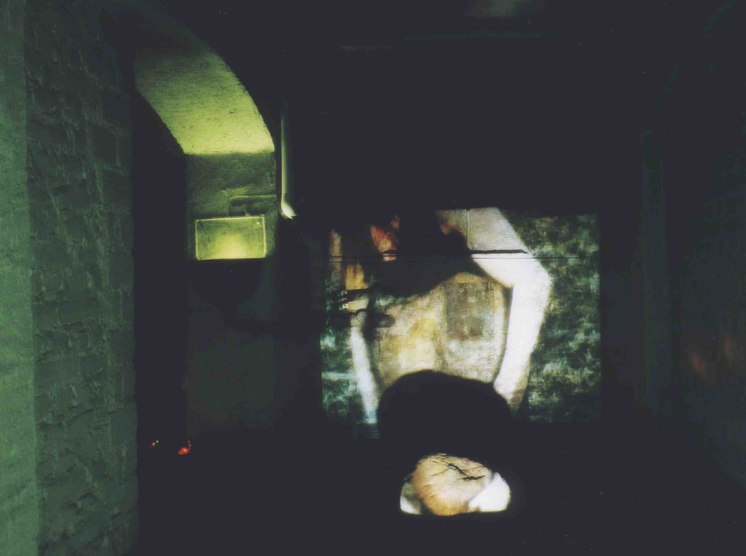 Gertrud Riethmüller, Visual Artist installation, video, sound, performances, Wasser tragen zum Fluss, 1998
