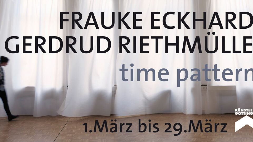 Gertrud Riethmüller, Visual Artist- installation, video, sound, performances, time patterns-Bellvuesaal Wiesbaden, 2019