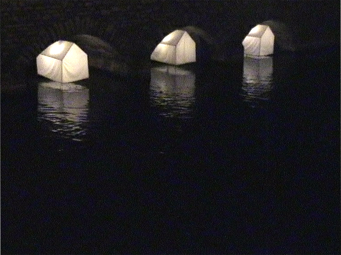 Gertrud Riethmüller, Visual Artist installation, video, sound, performances, vom paradoxen Heim-2002