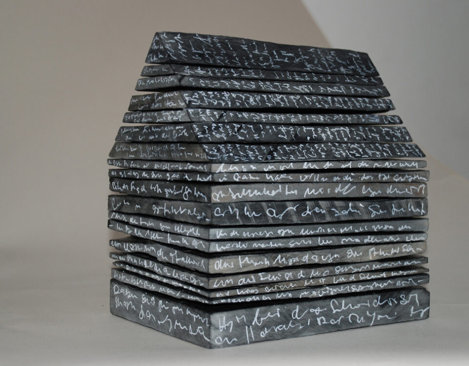 Gertrud Riethmüller, Visual Artist installation, video, sound, performances, Haus der Schichten, 2009