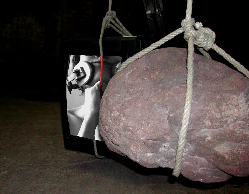 Gertrud Riethmüller, Visual Artist installation, video, sound, performances, HWS3+4, 2004