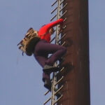 Gertrud Riethmüller, Visual Artist installation, video, sound, performances, Himmel und Erde2,2002