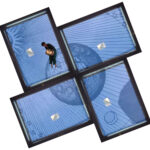 Gertrud Riethmüller, Visual Artist installation, video, sound, performances, Windrad, 2000