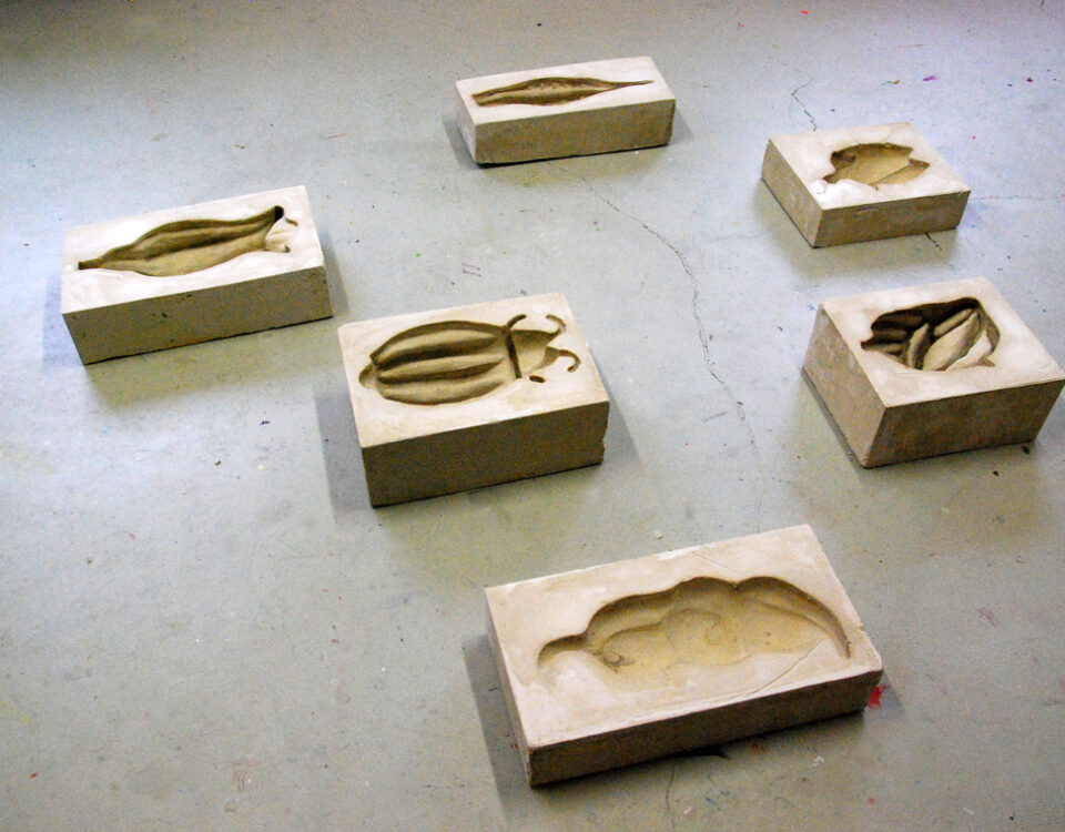 Gertrud Riethmüller, Visual Artist- installation, video, sound, performances, Verlorene Form, 2022