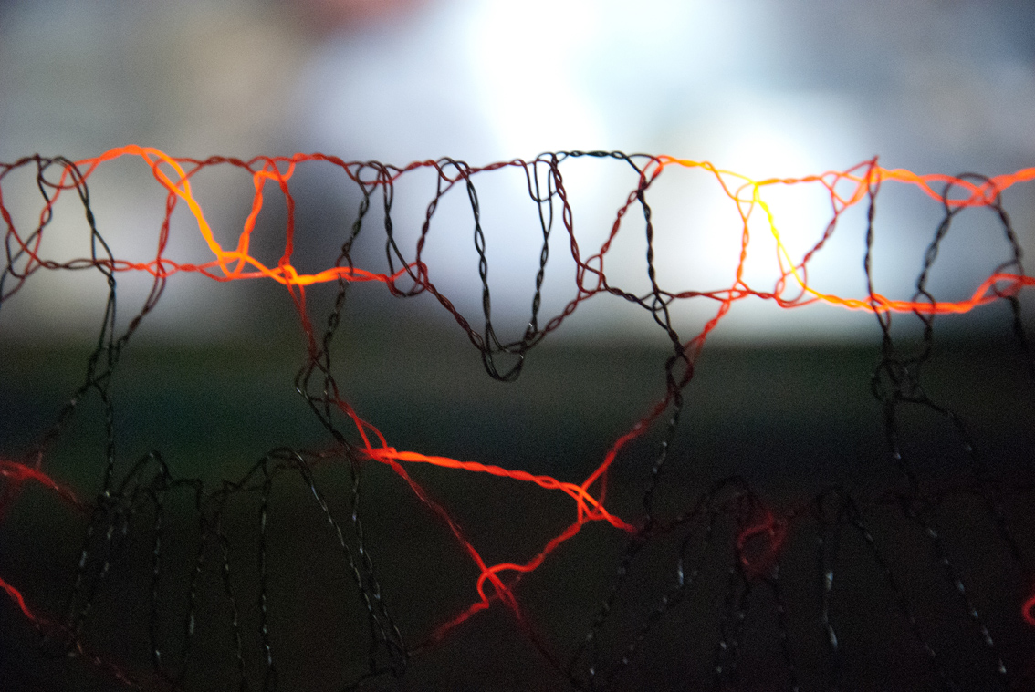 Gertrud Riethmüller, Visual Artist- installation, video, sound, performances, Der glühende Faden, 2019