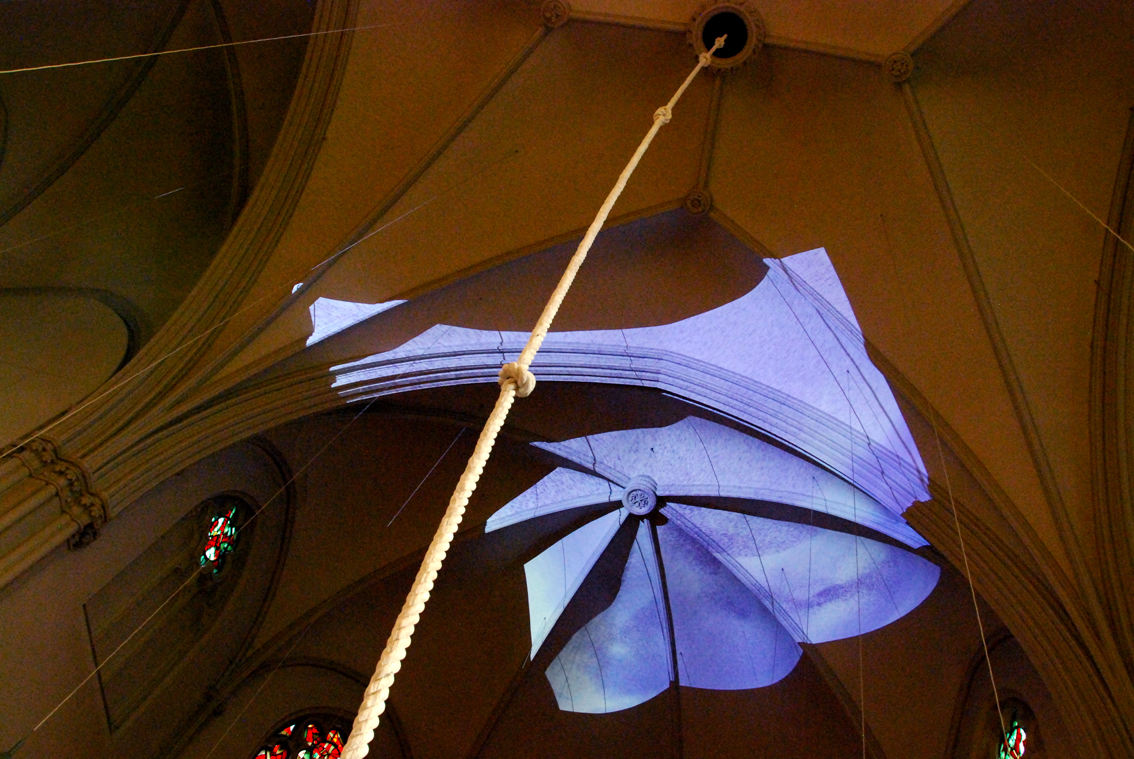 Gertrud Riethmüller, Visual Artist installation, video, sound, performances, Johanneskirche Saarbrücken 2026