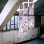 Gertrud Riethmüller, Visual Artist installation, video, sound, performances, 1000 Zeichen, 2003